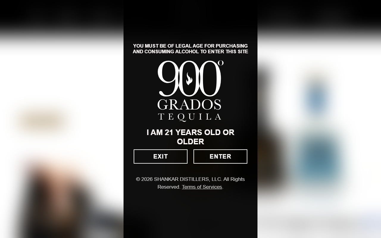 900tequila.com screenshot