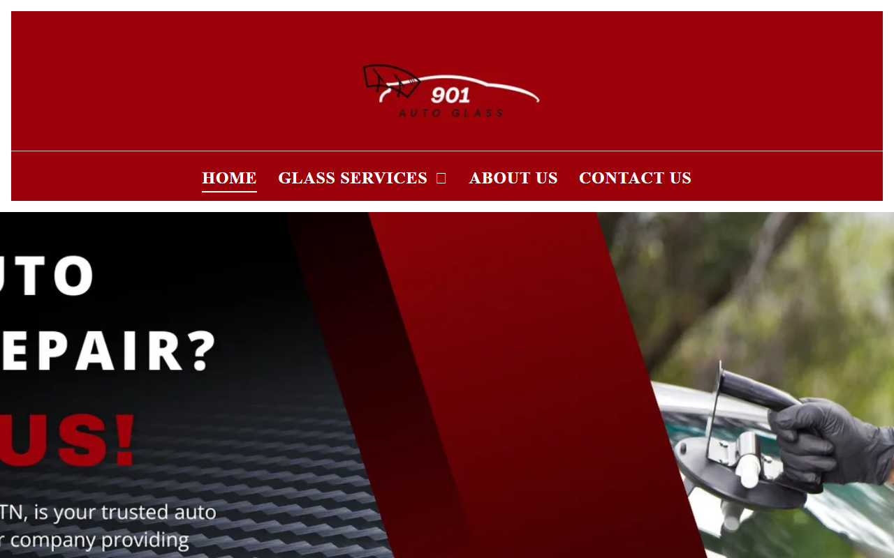 901autoglass.com screenshot