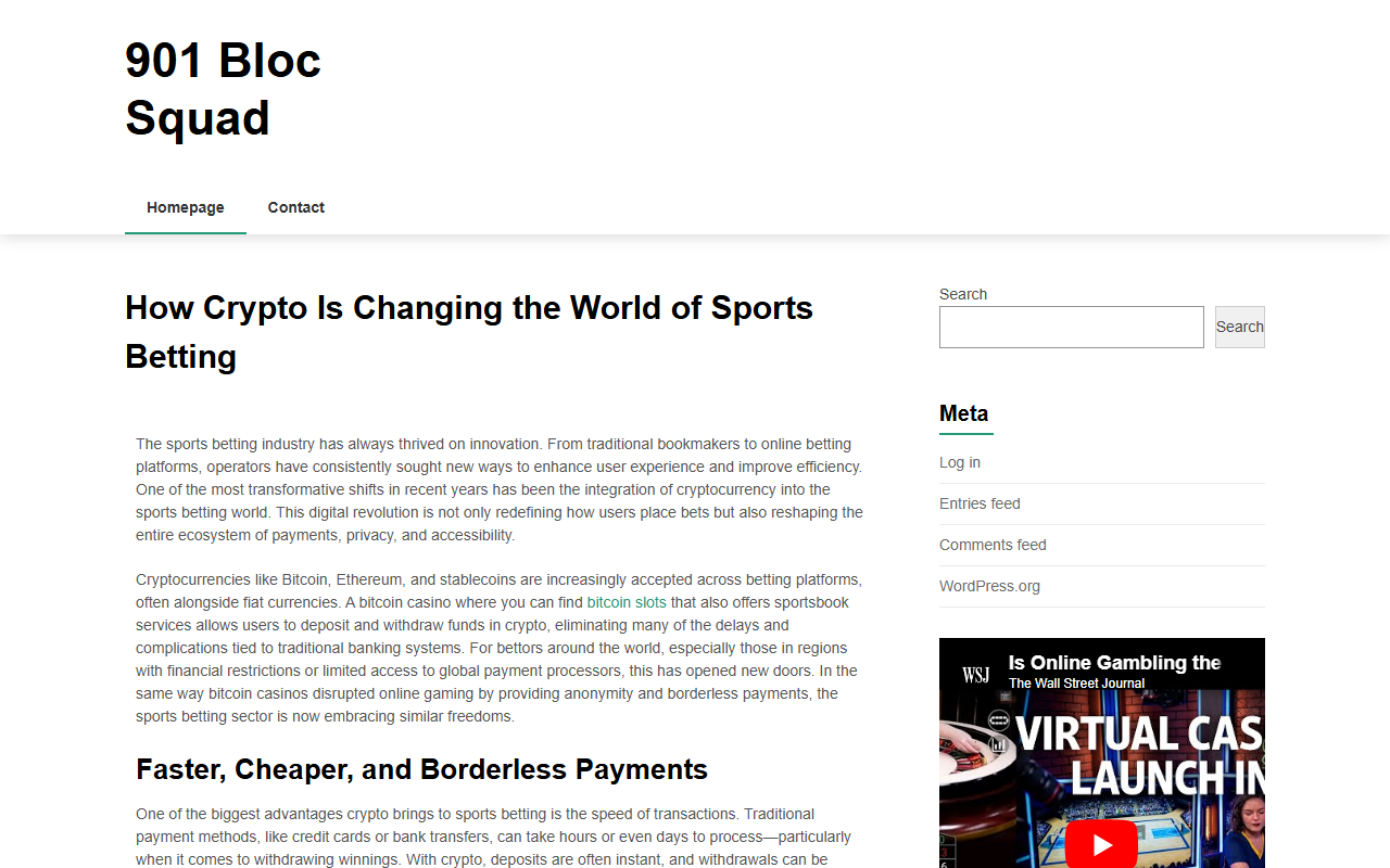 901blocsquad.com screenshot