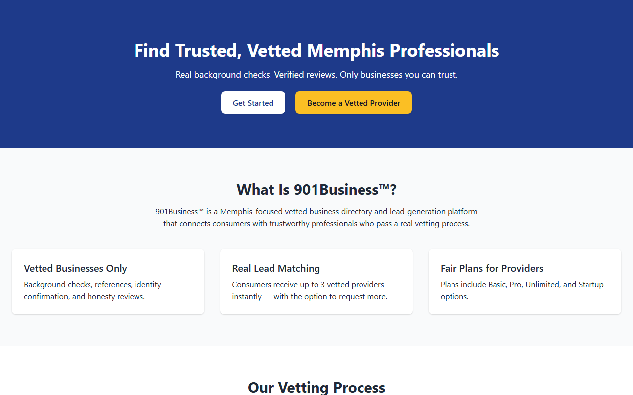 901business.com screenshot