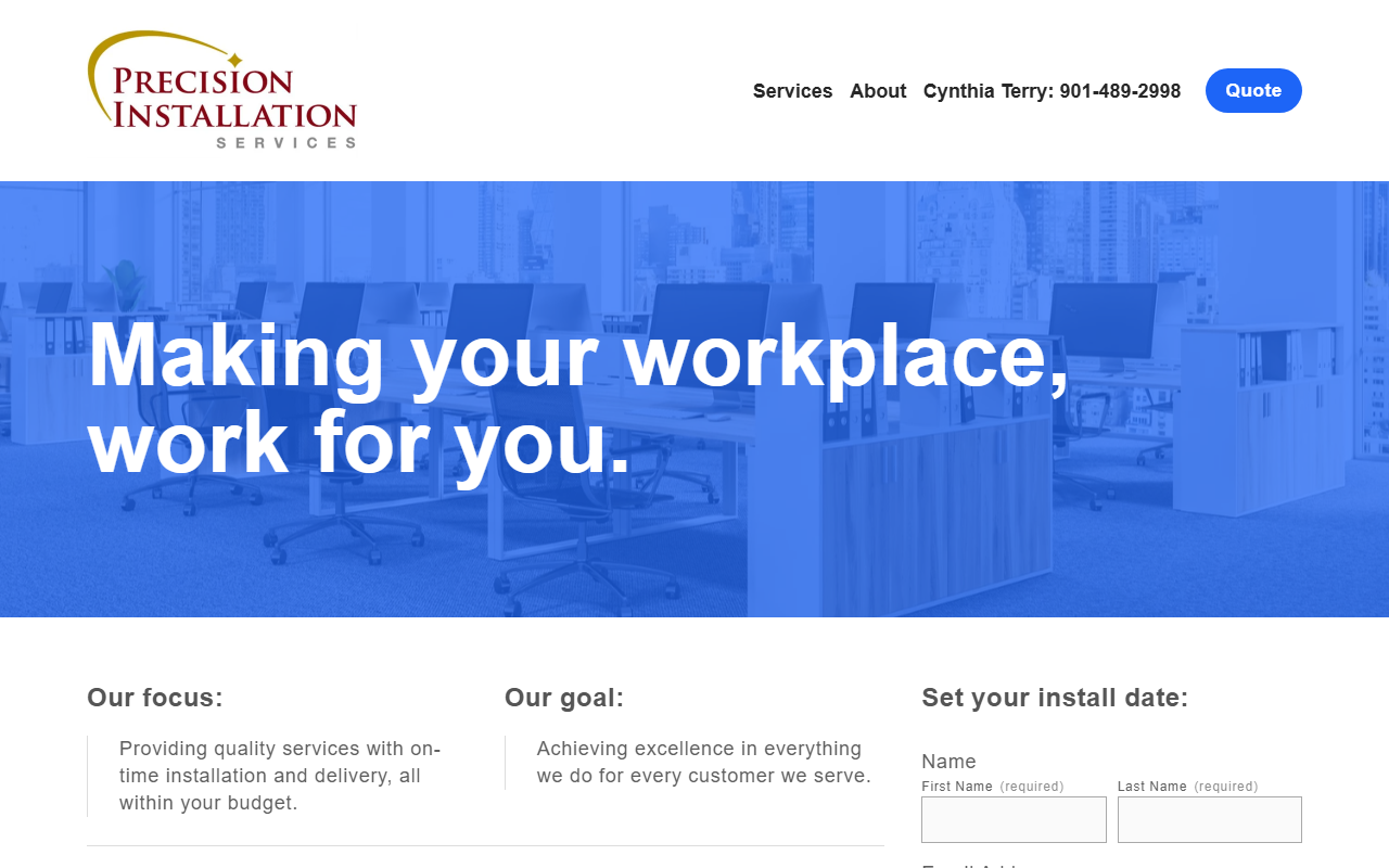 901cubicle.com screenshot