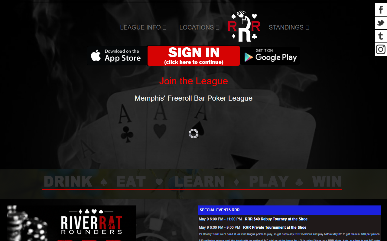 901grinderspoker.com screenshot