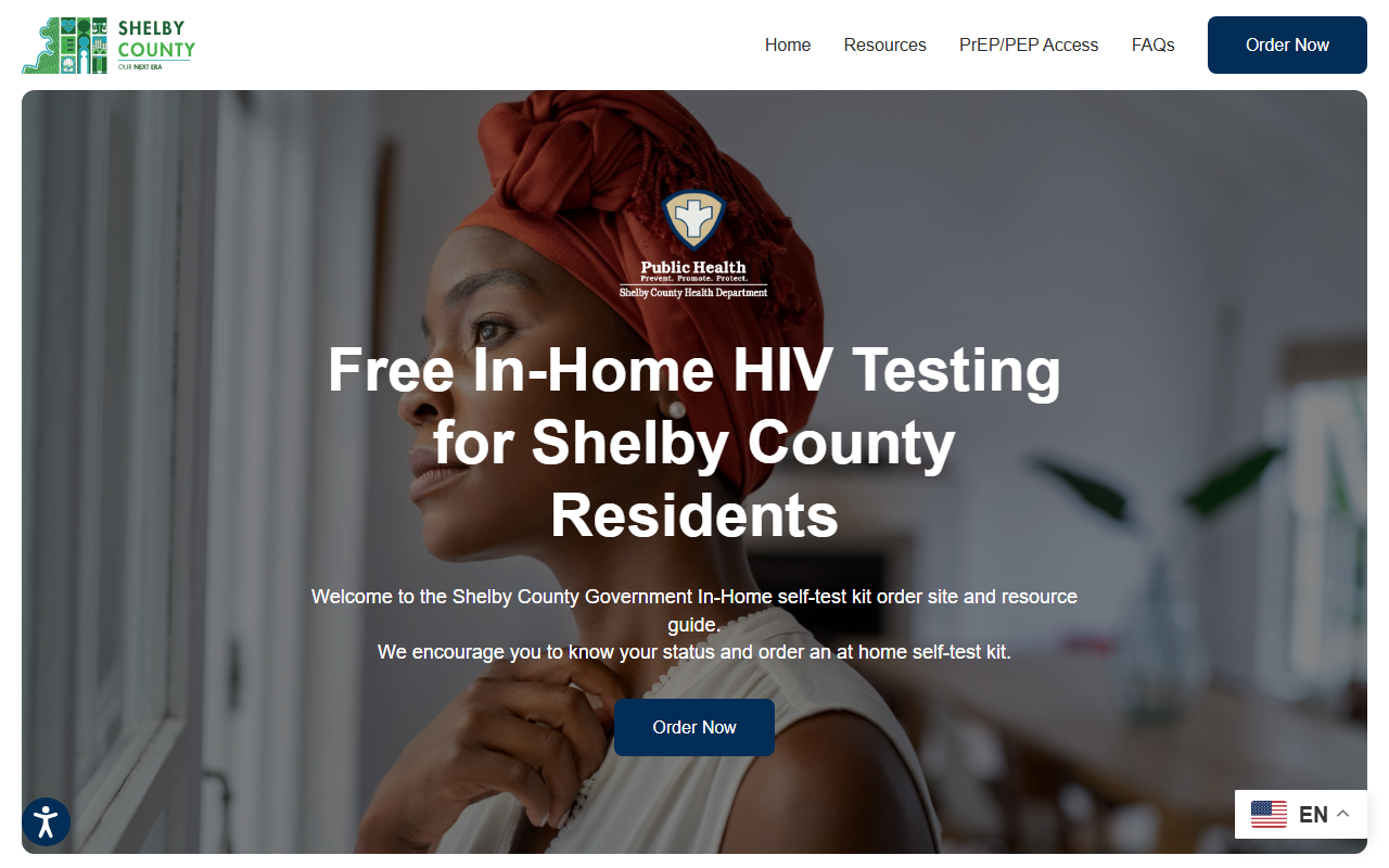 901hivtesting.com screenshot