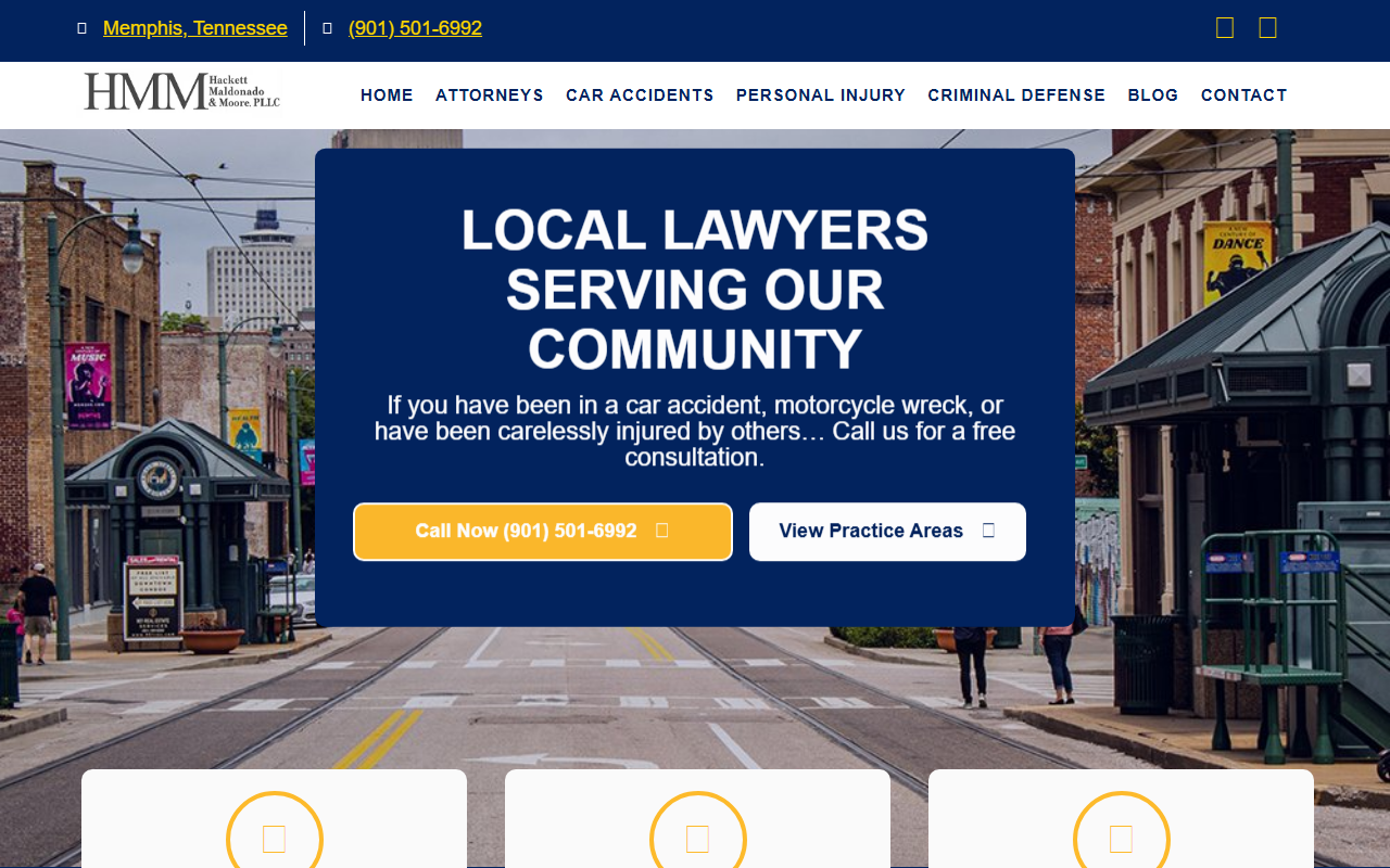 901injurylaw.com screenshot