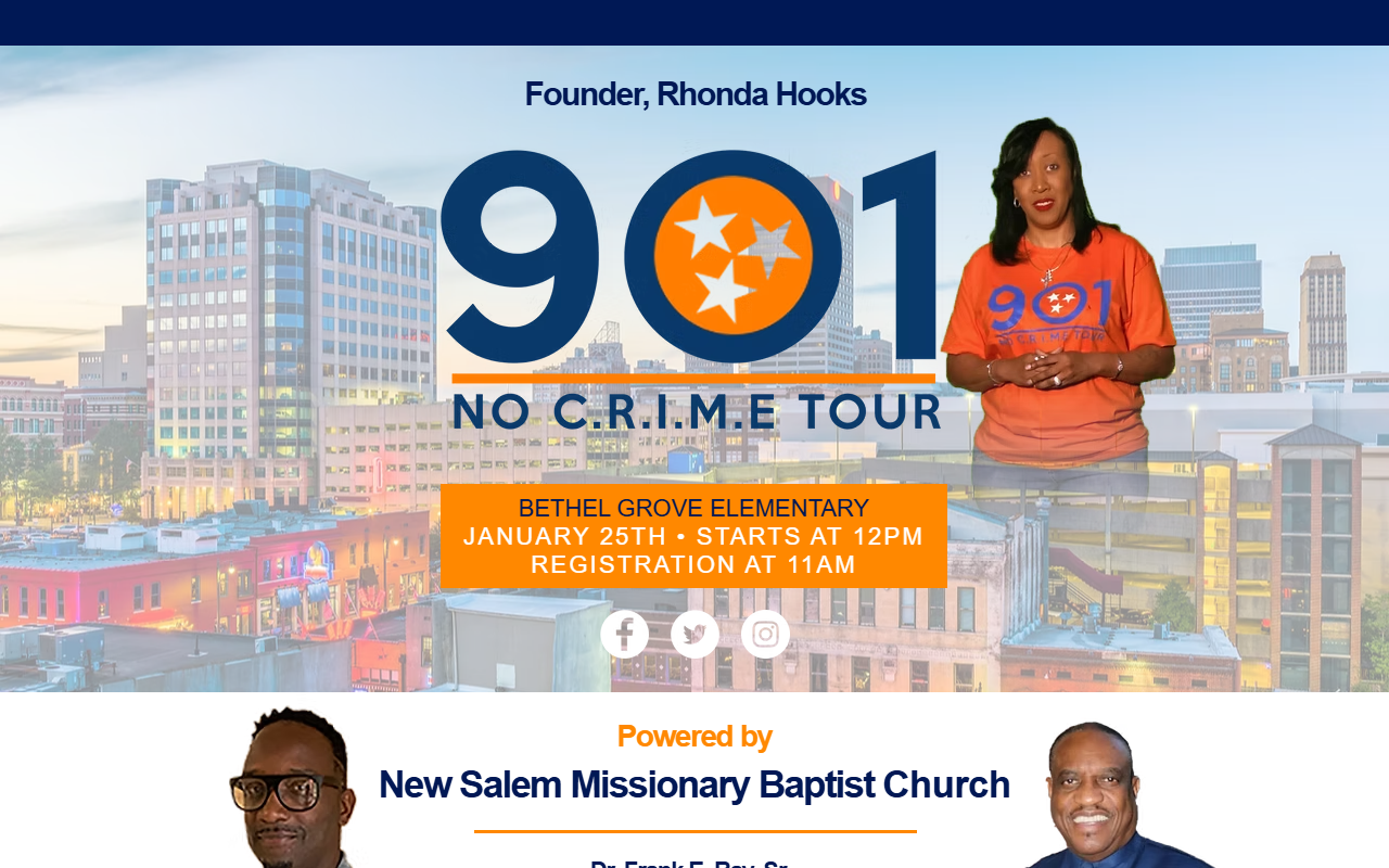 901nocrimetour.com screenshot