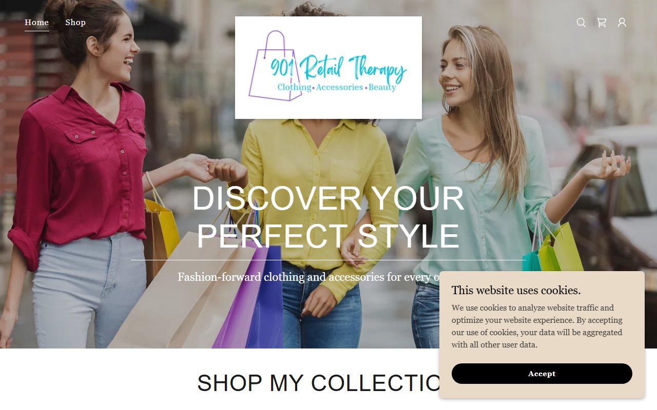 901retailtherapy.com screenshot