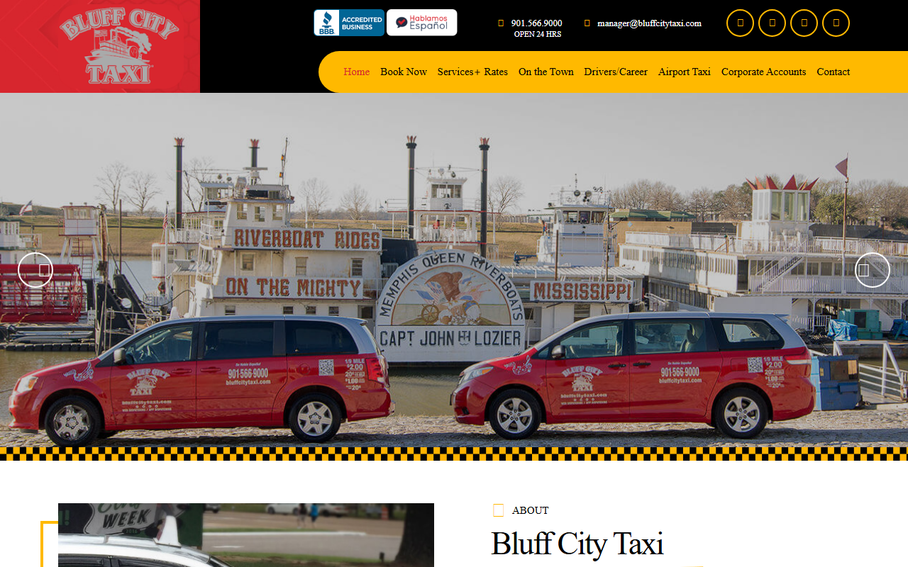 901shuttles.com screenshot