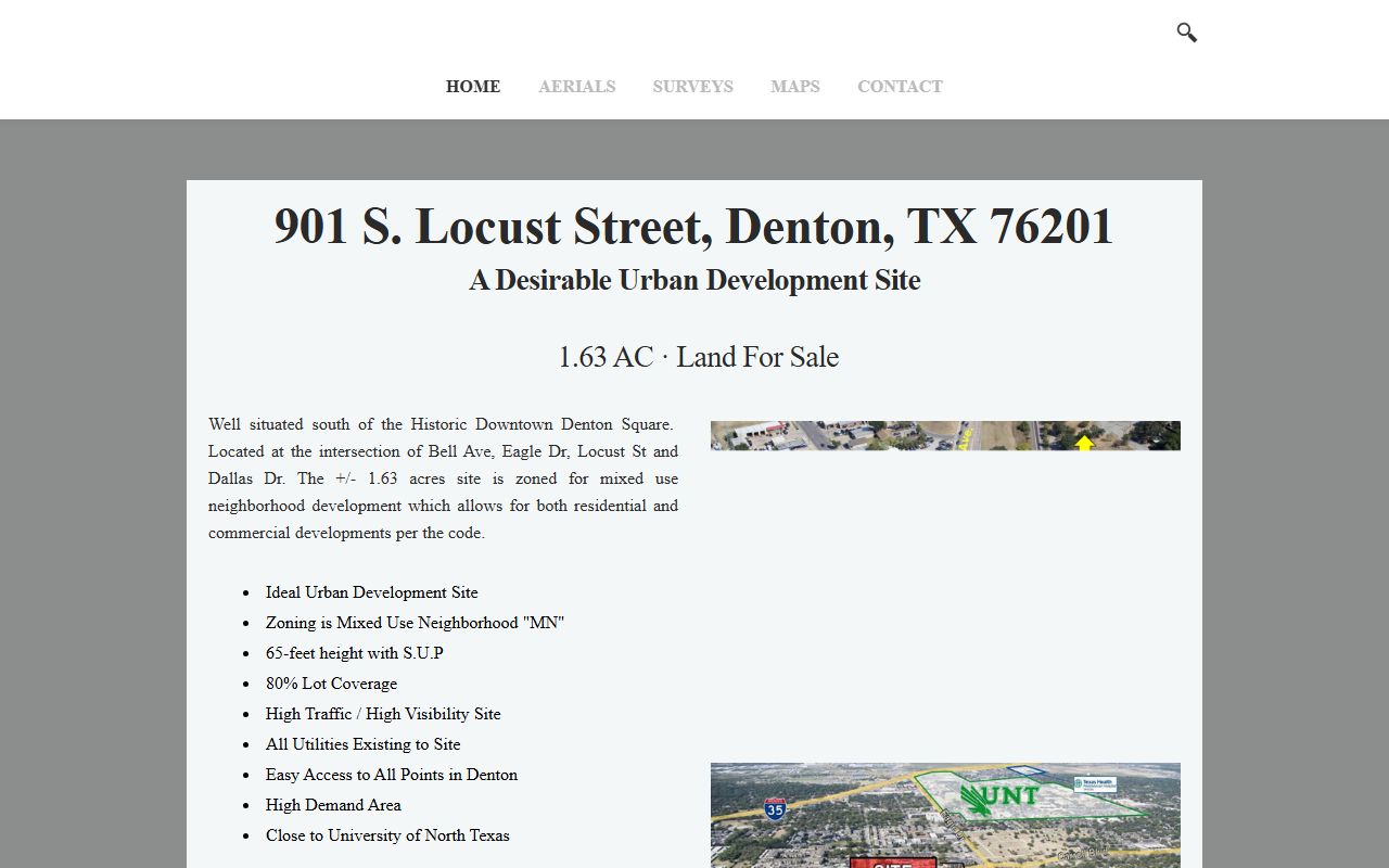 901southlocust.com screenshot