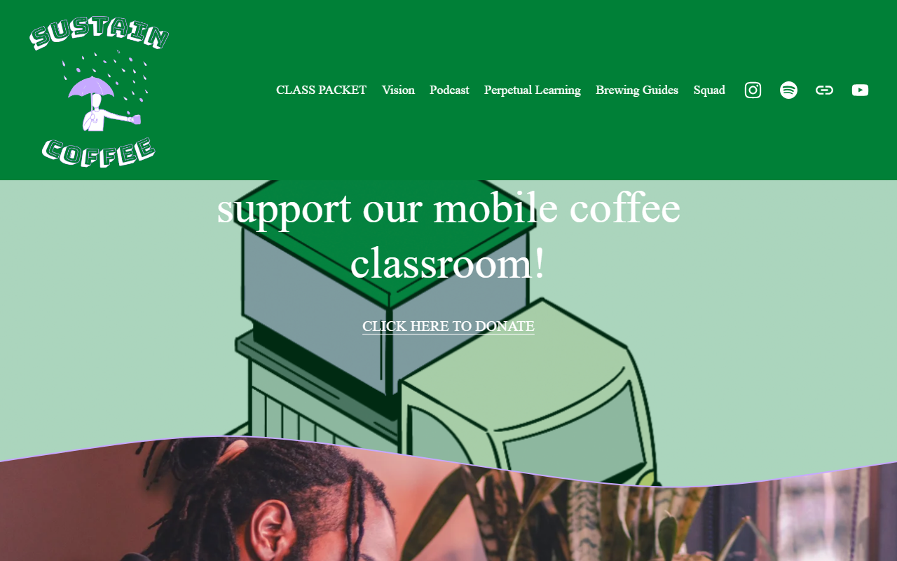 901sustaincoffee.com screenshot