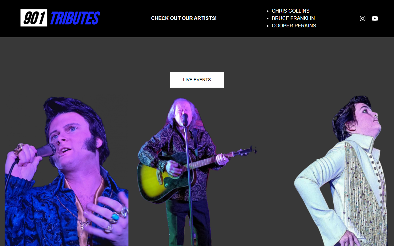 901tributes.com screenshot
