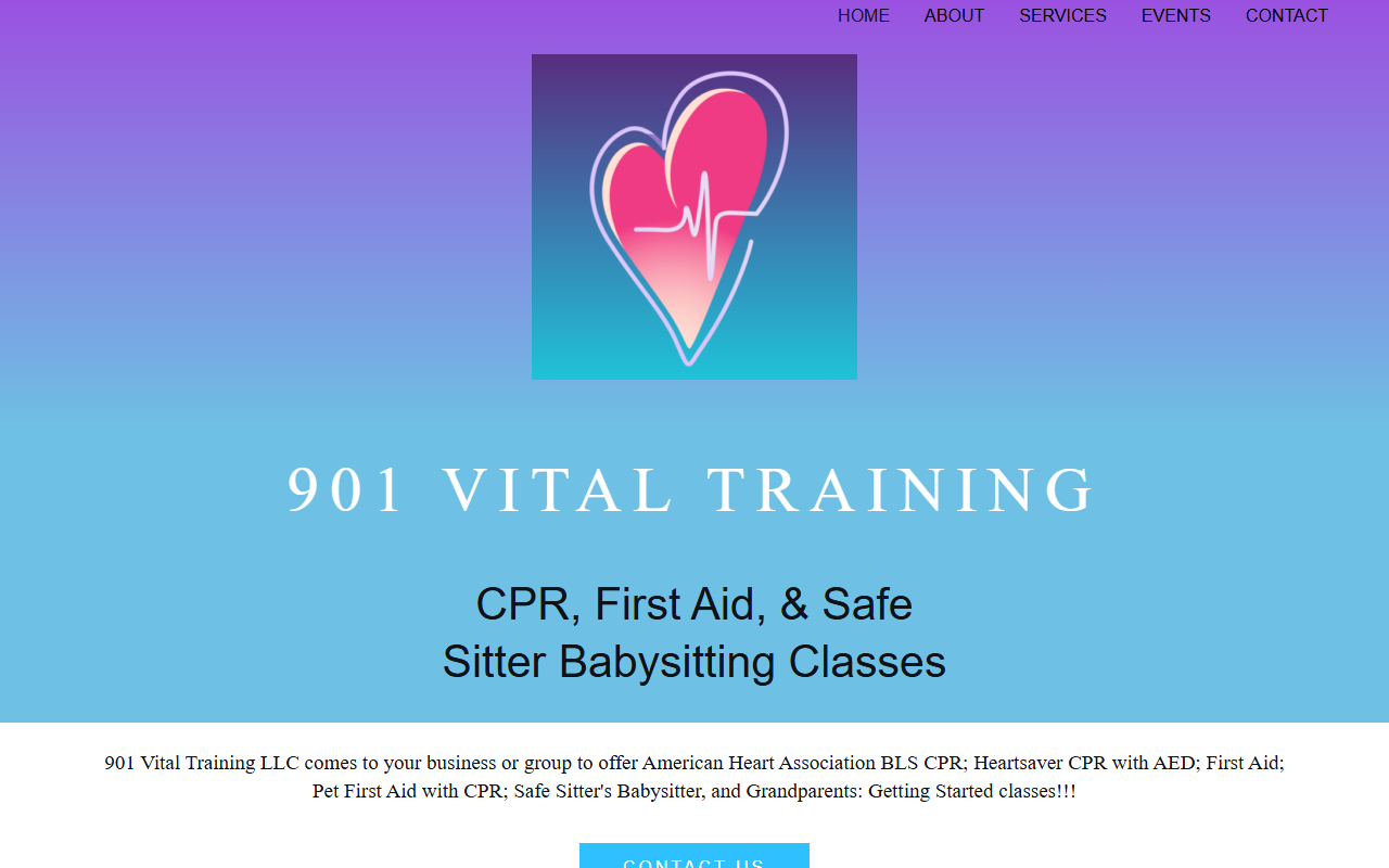 901vitaltraining.com screenshot