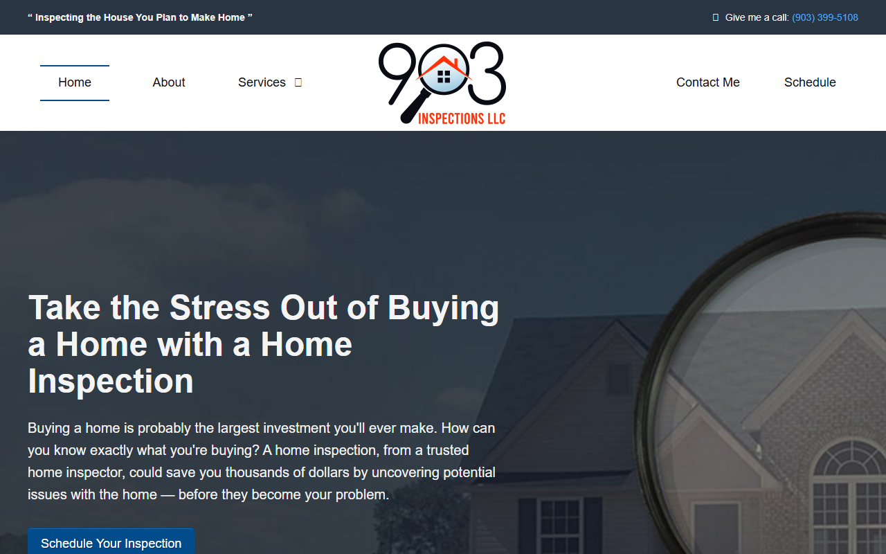 903inspect.com screenshot