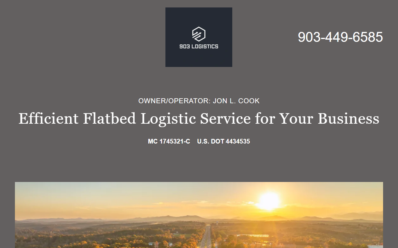 903logistics.com screenshot