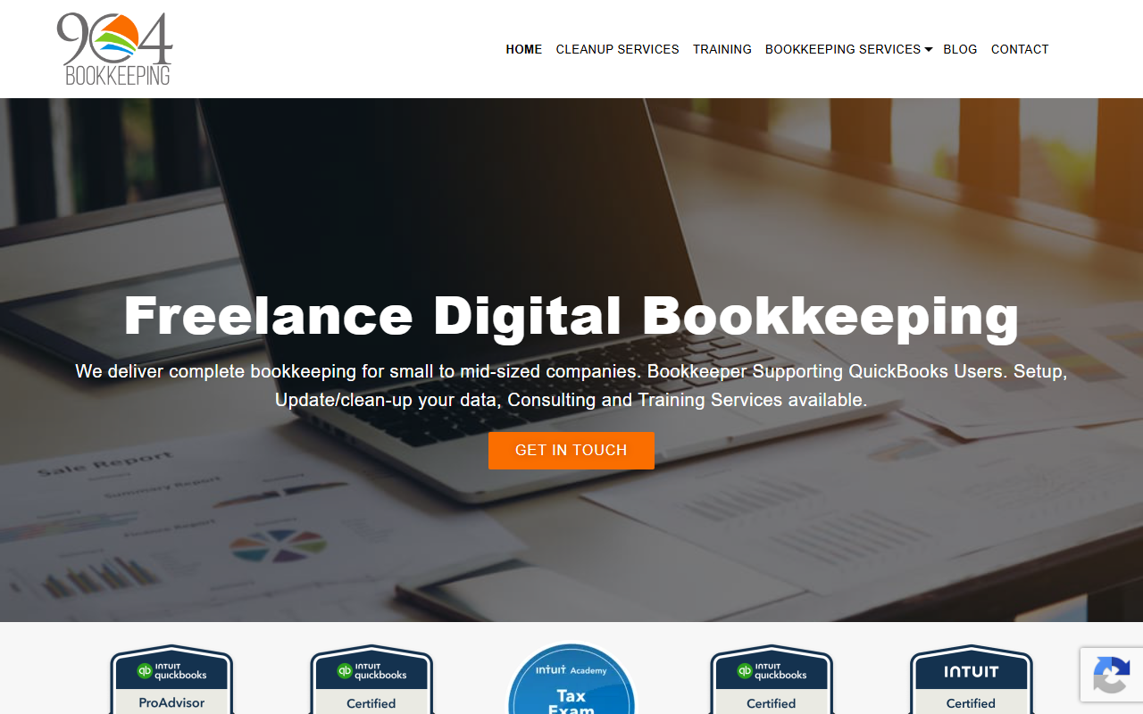904bookkeeping.com screenshot
