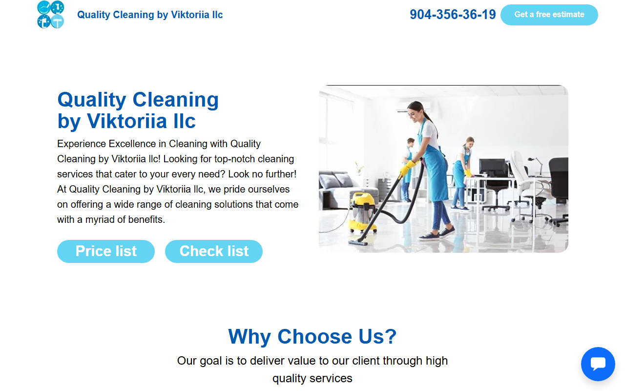 904cleaning.com screenshot