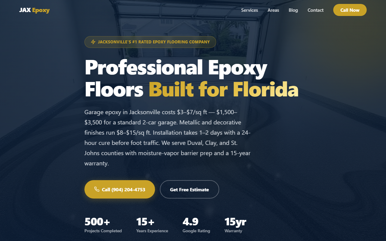 904epoxyfloors.com screenshot