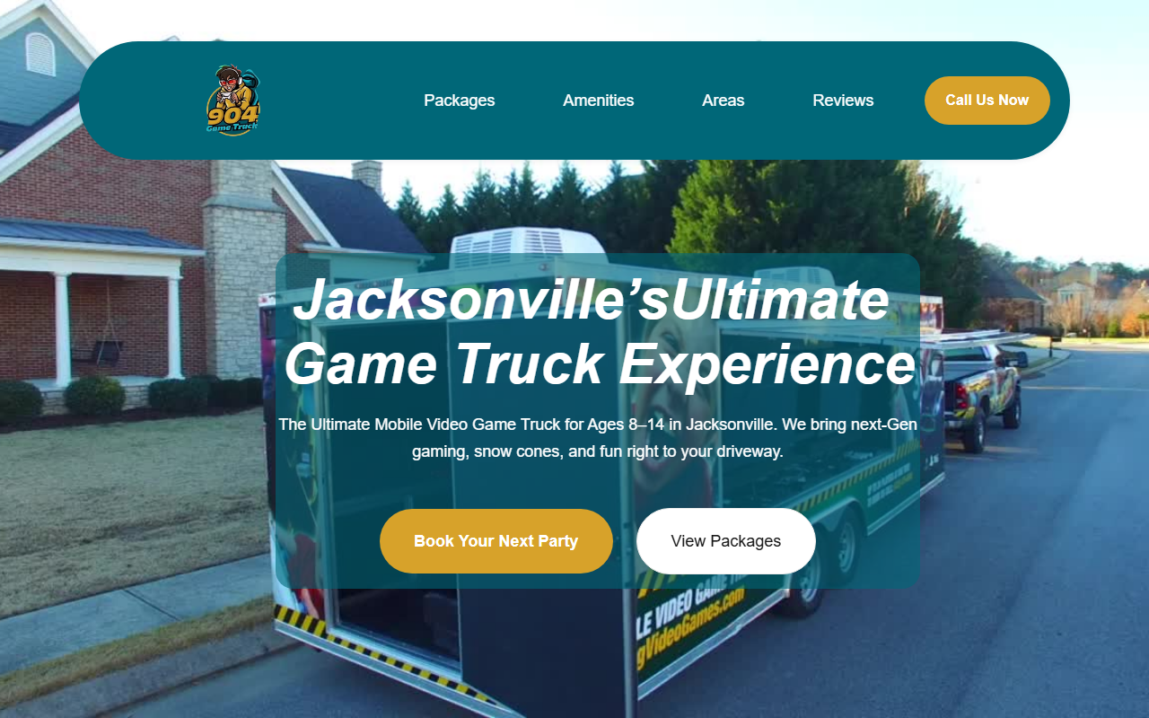 904gametruck.com screenshot