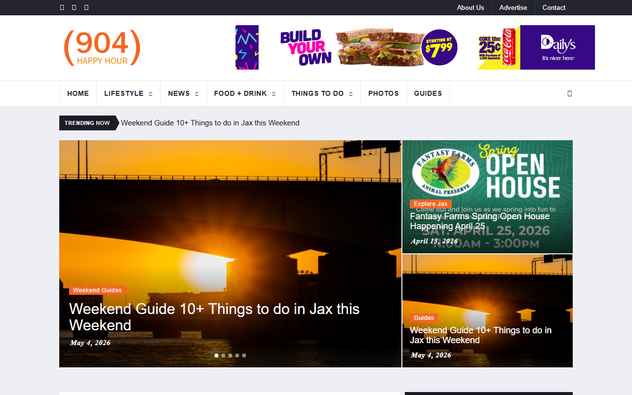 904happyhour.com screenshot