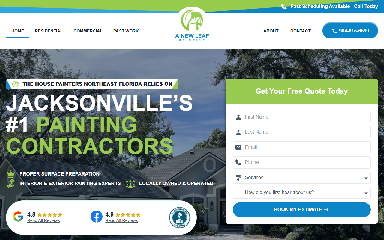 904painters.com screenshot