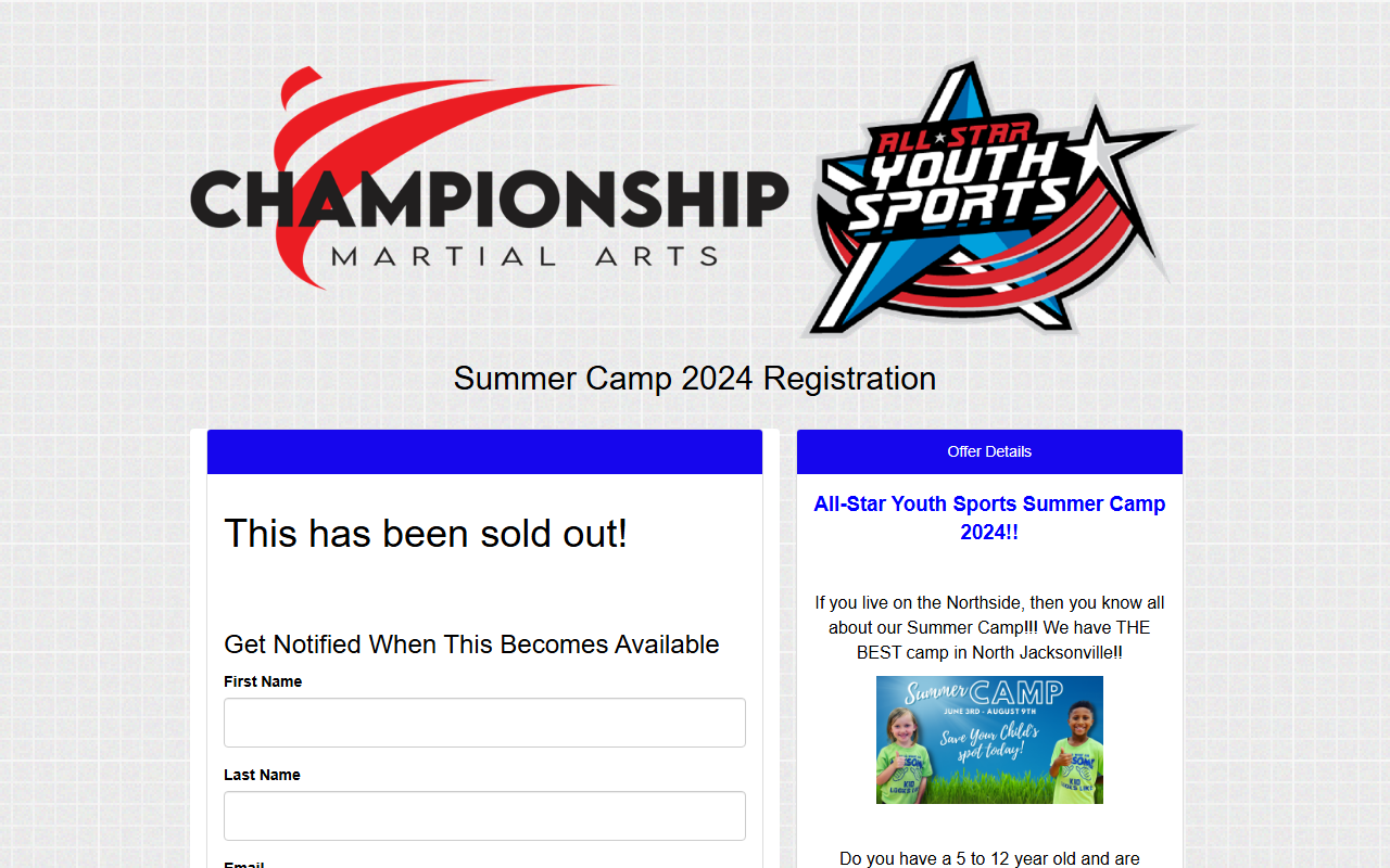 904summercamp.com screenshot