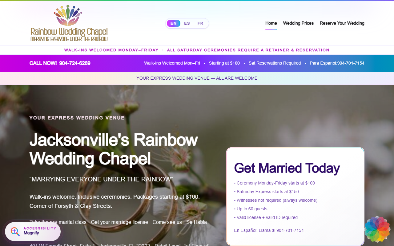904wedding.com screenshot
