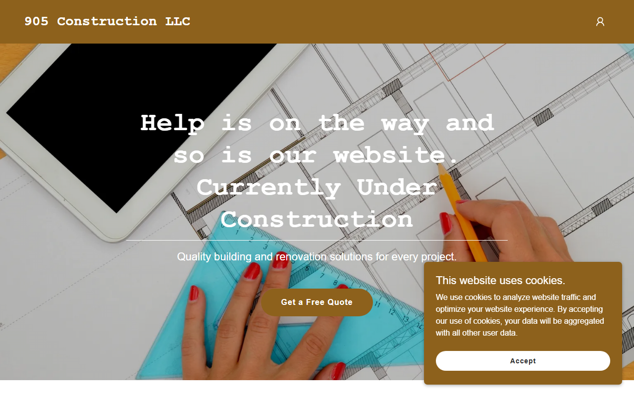 905construction.com screenshot