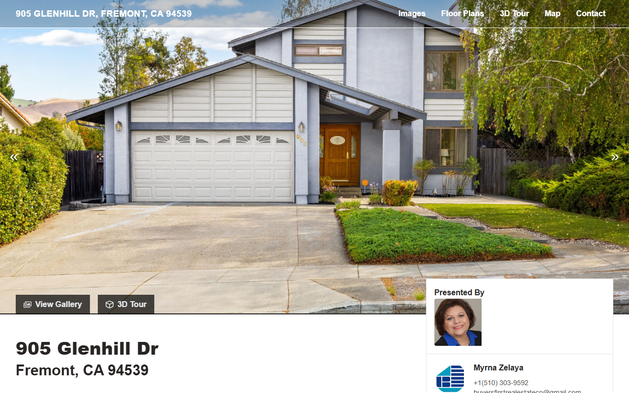 905glenhilldr.com screenshot