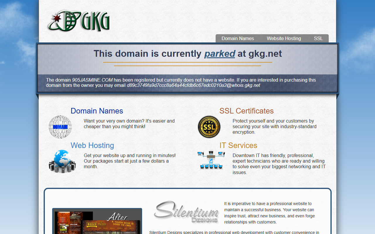 905jasmine.com screenshot