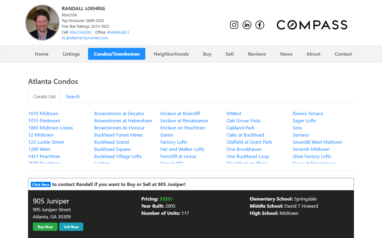905juniper.com screenshot