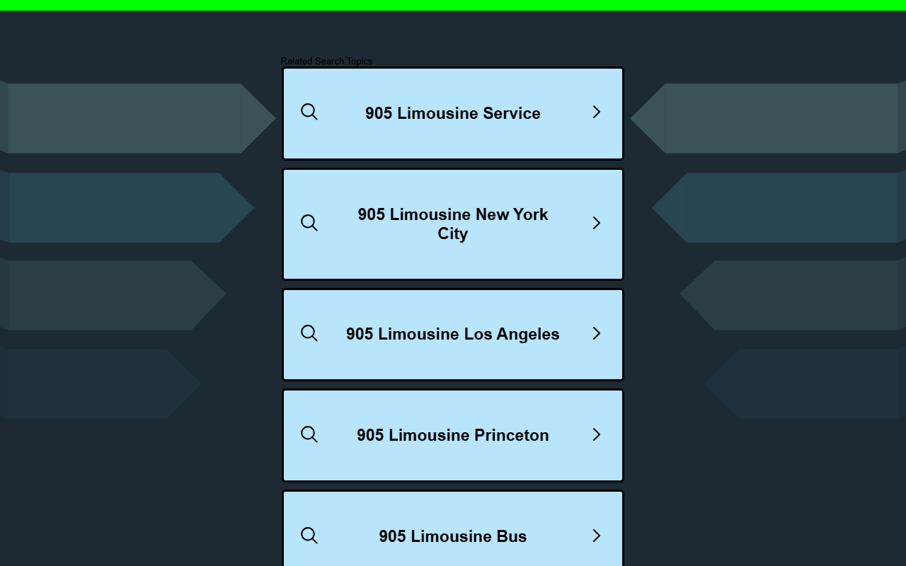 905limousine.com screenshot