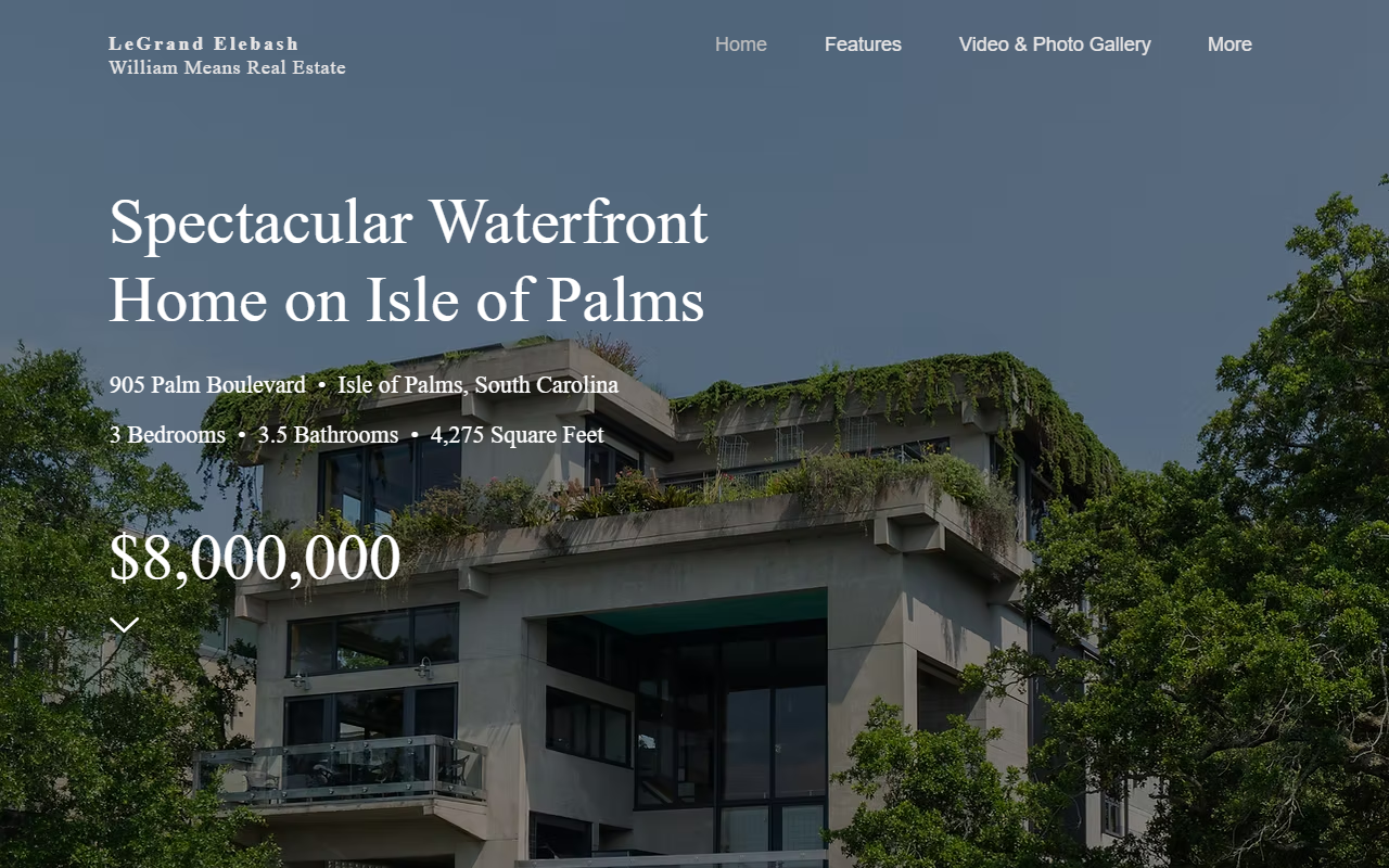 905palmblvd.com screenshot