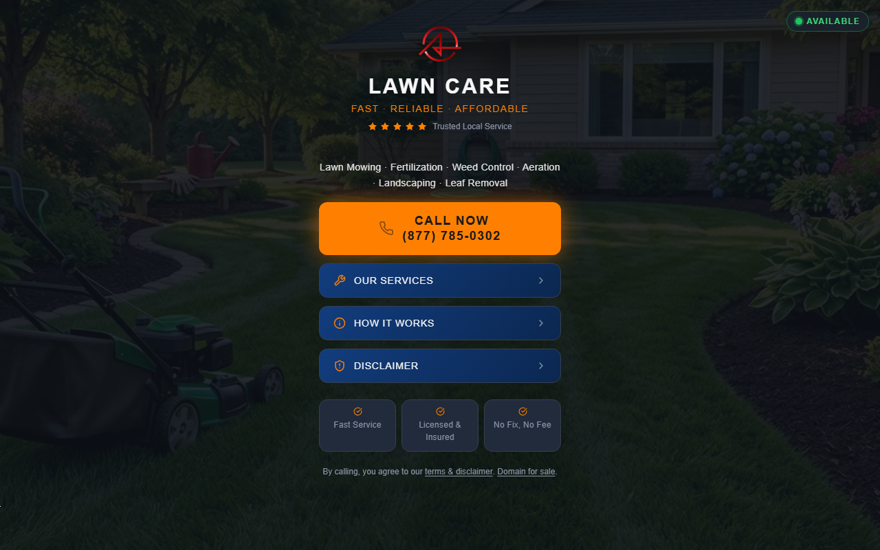 905yardsservice.com screenshot