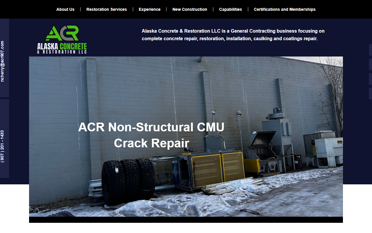 907concrete.com screenshot