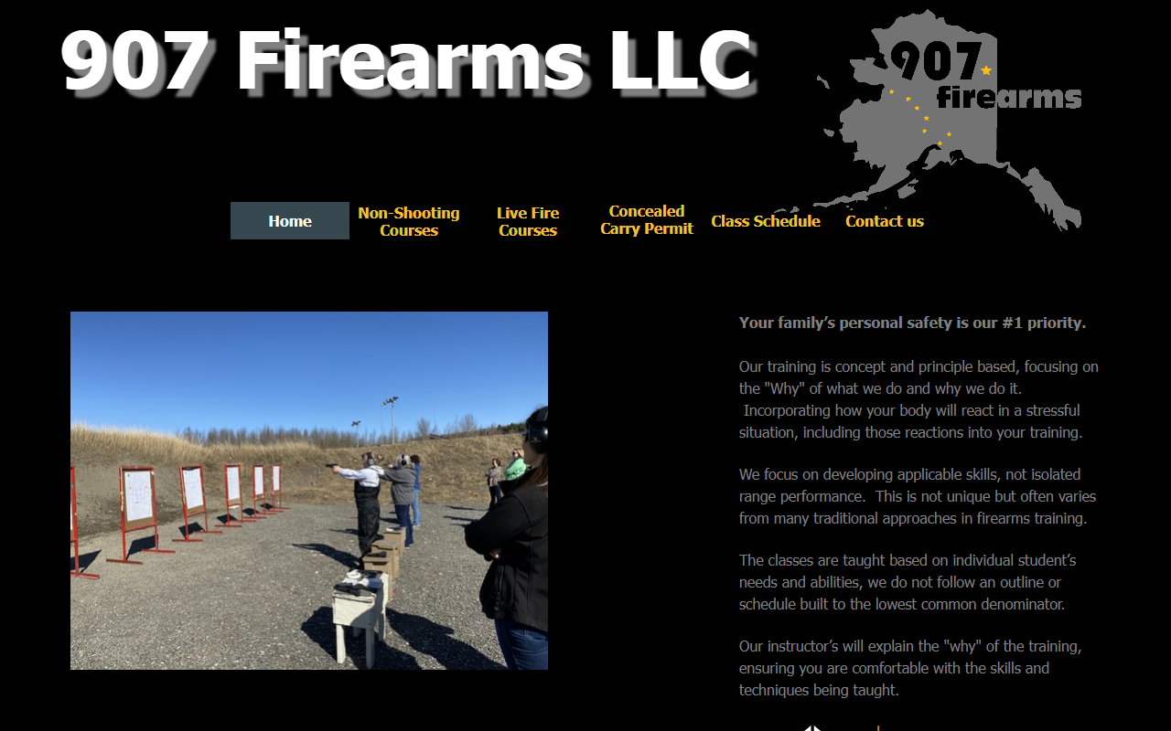 907firearms.com screenshot