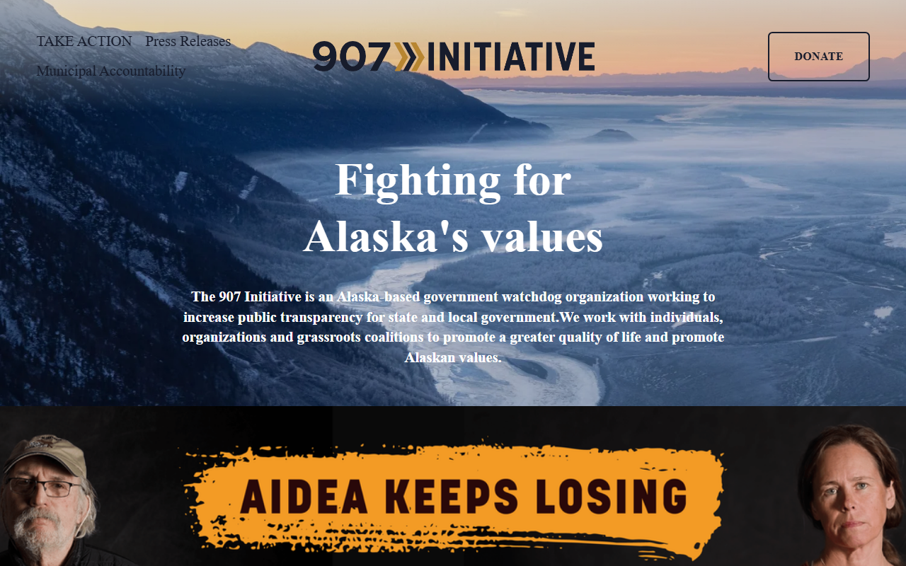 907initiative.com screenshot