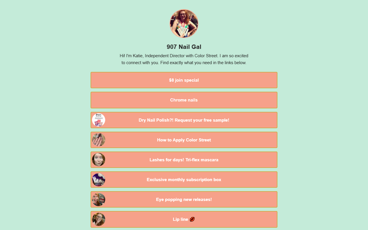 907nailgal.com screenshot