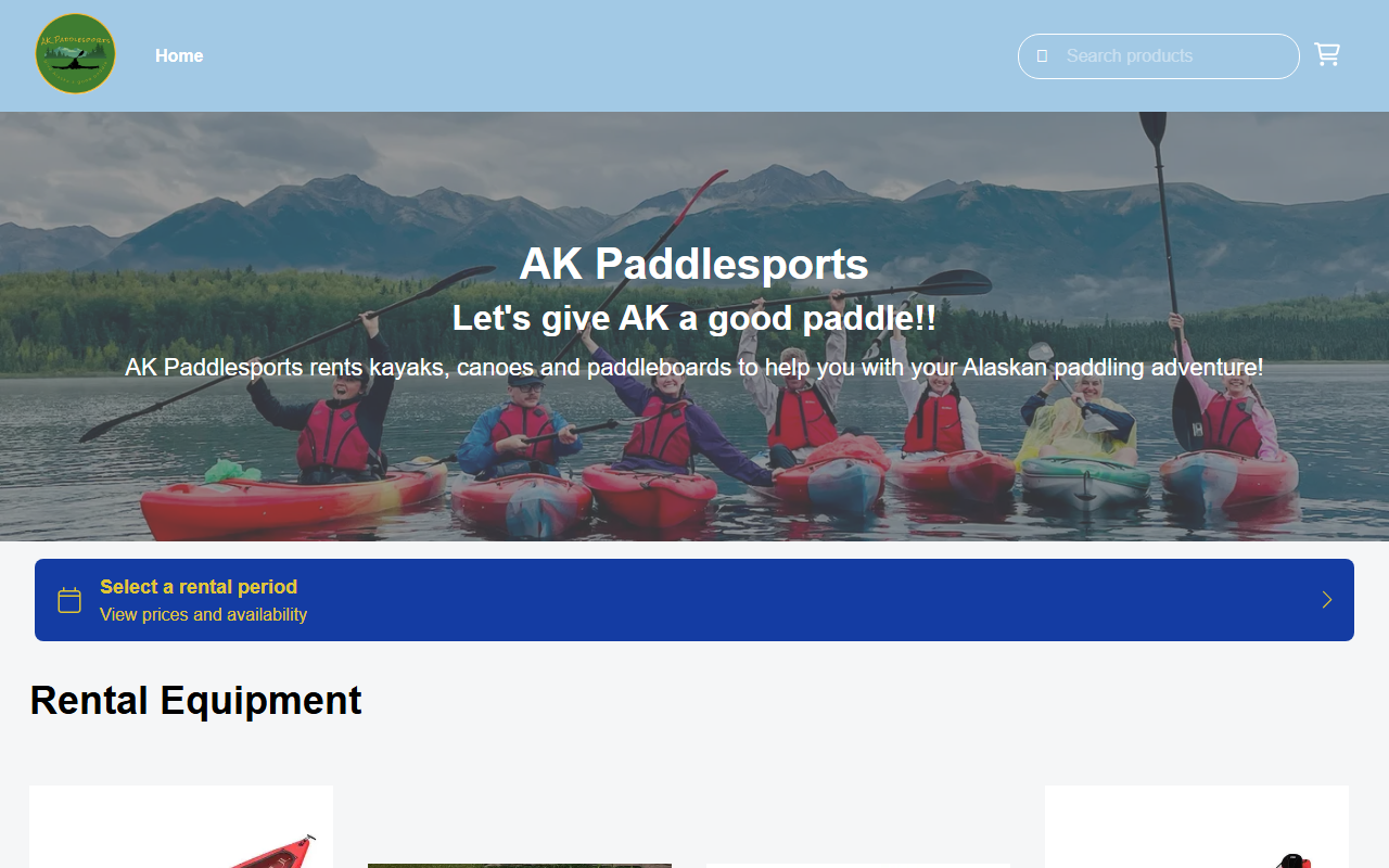 907paddlesports.com screenshot