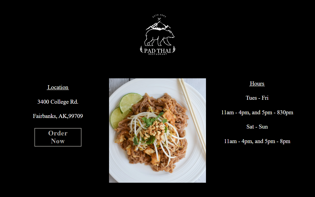 907padthai.com screenshot