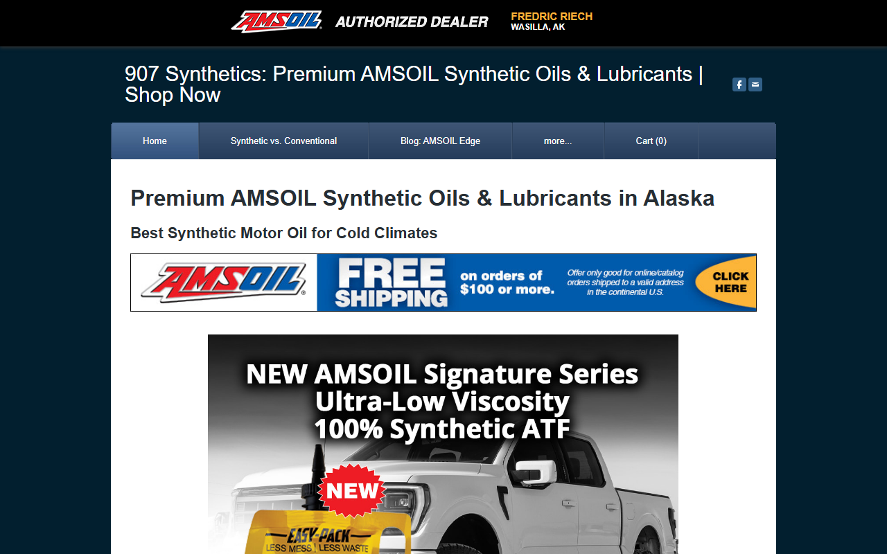 907synthetics.com screenshot