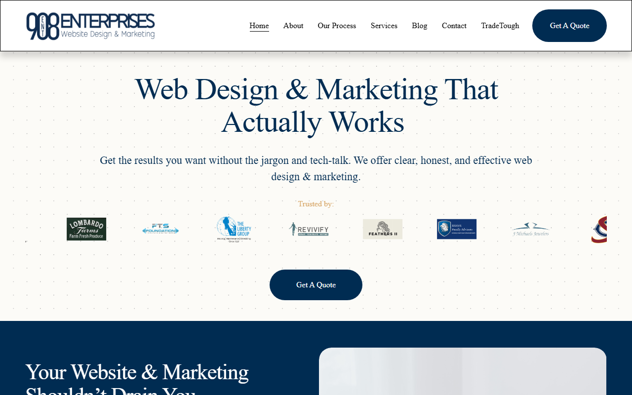 908marketing.com screenshot