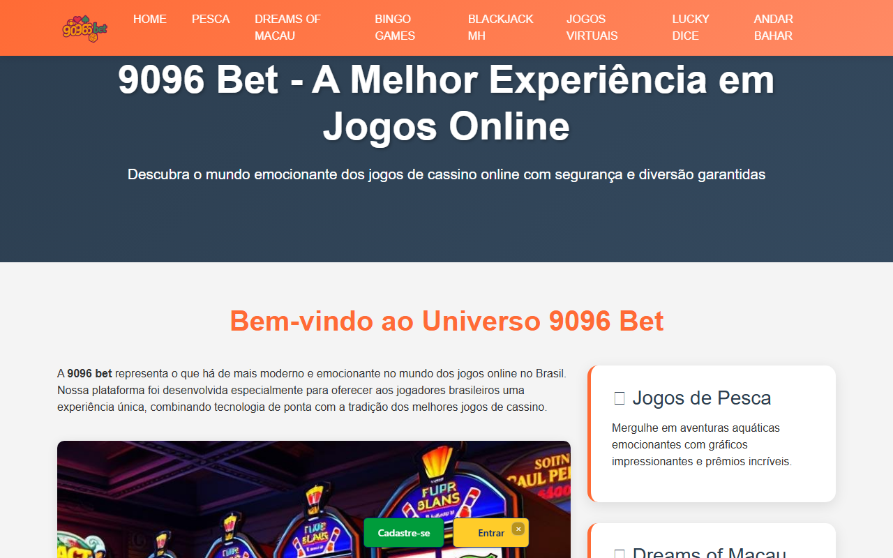 9096bet-login.com screenshot