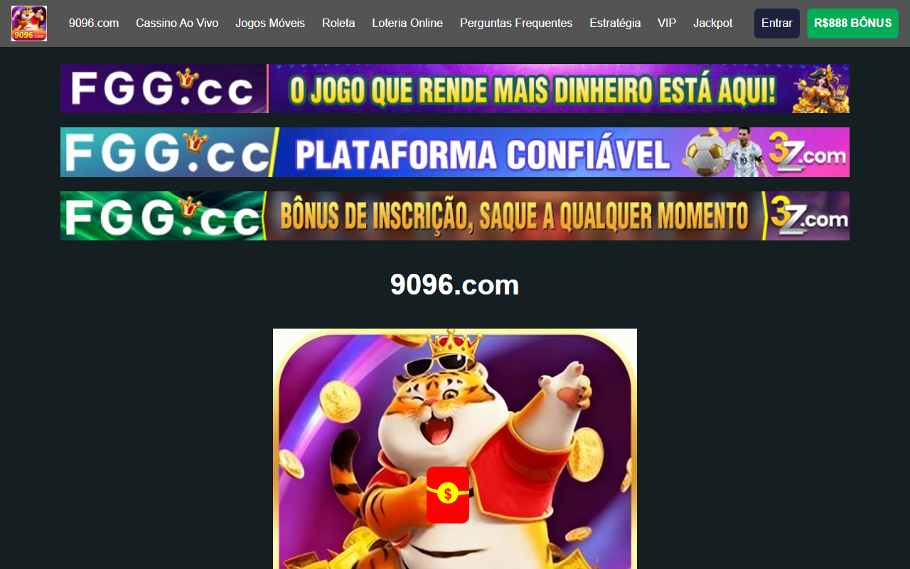 9096cassino.com screenshot