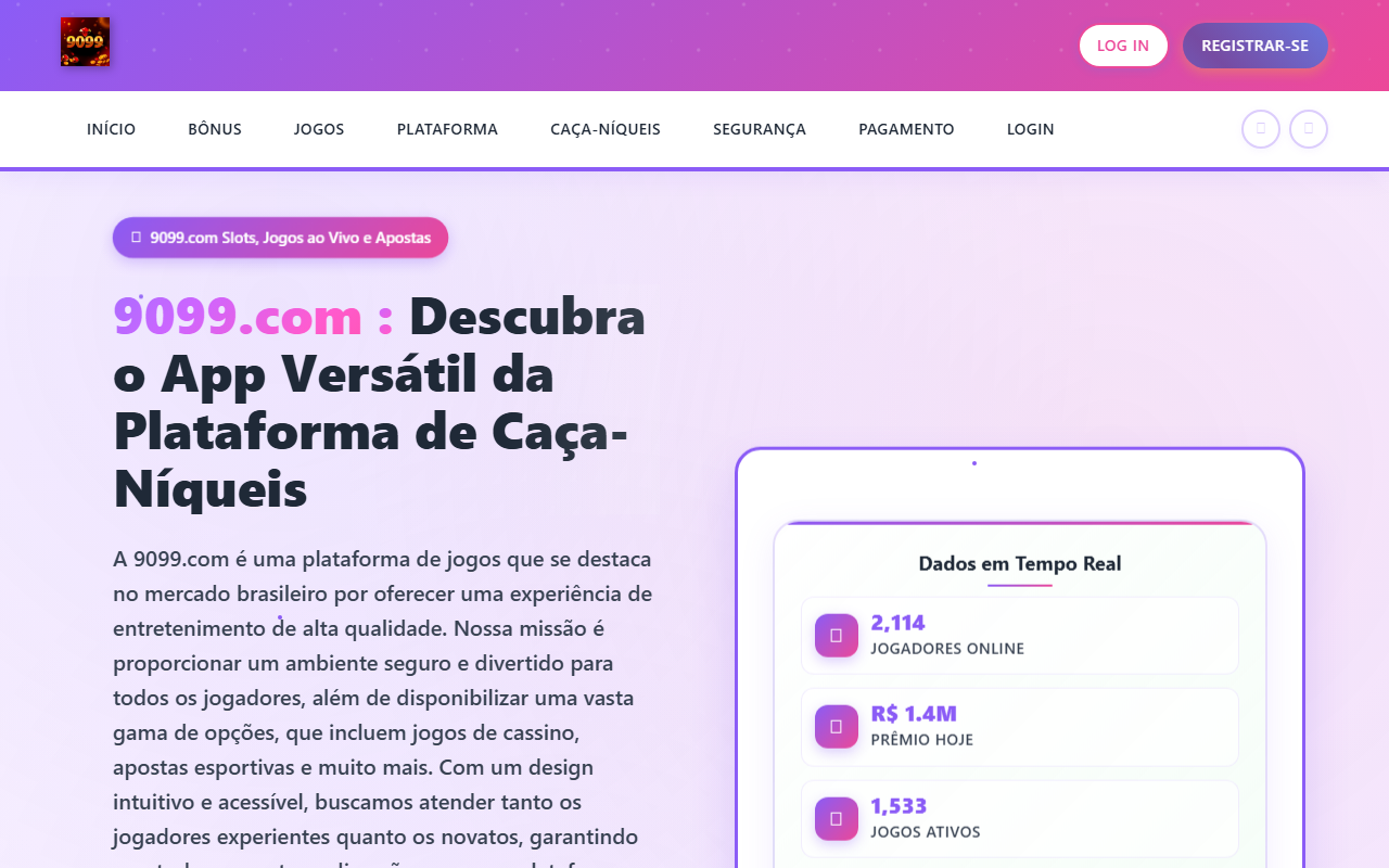 9099-plataforma.com screenshot