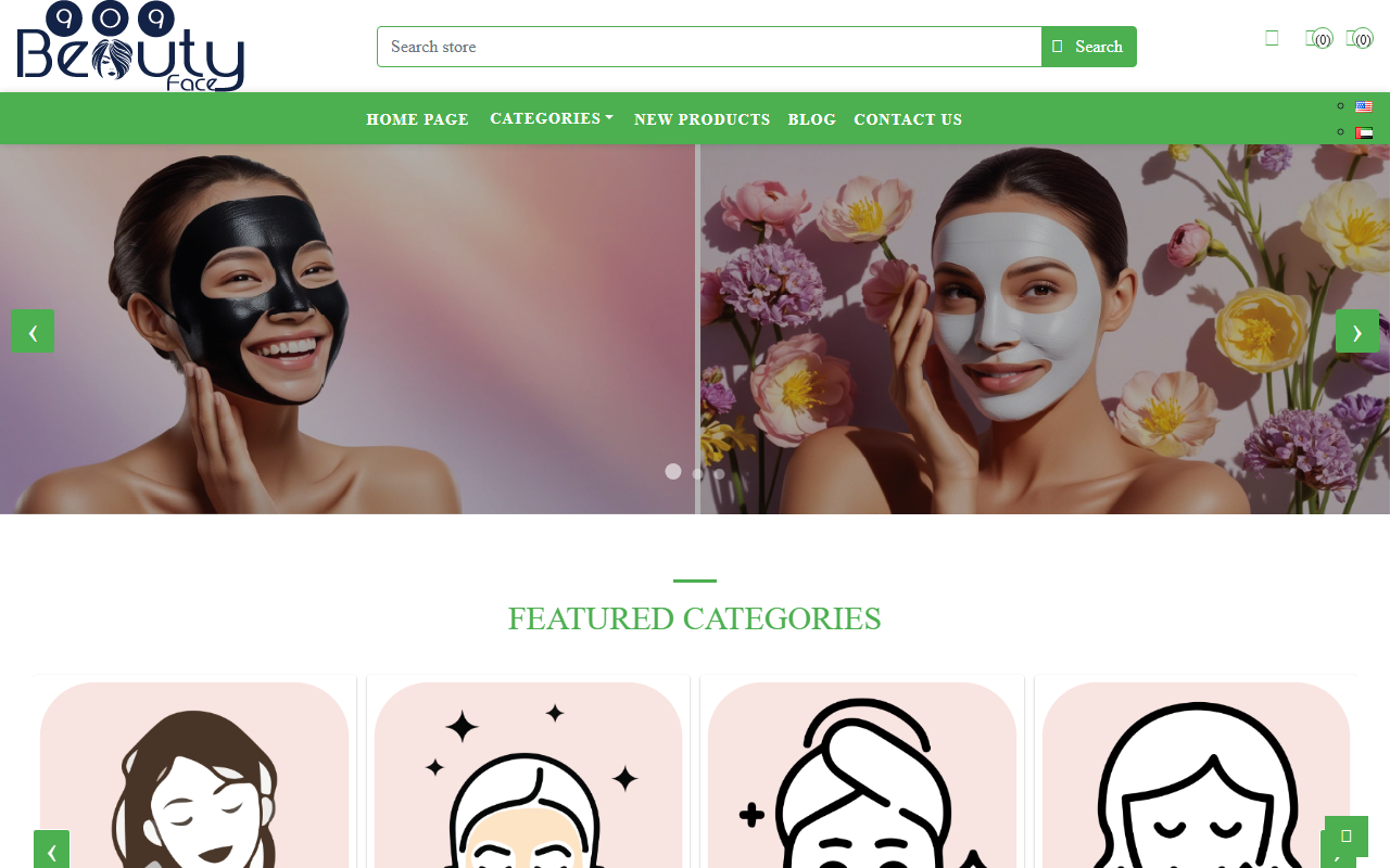 909beautyface.com screenshot