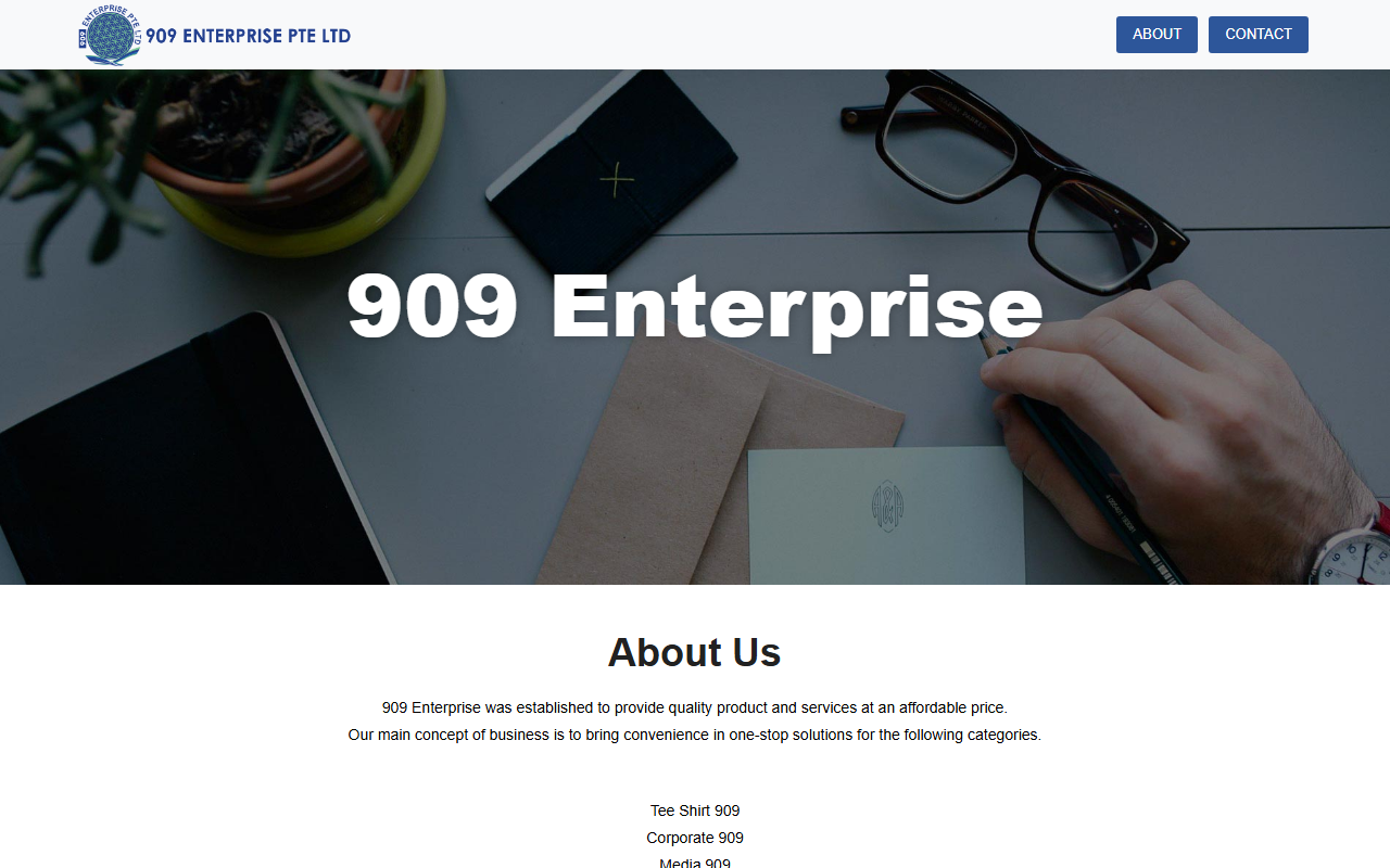 909enterprise.com screenshot