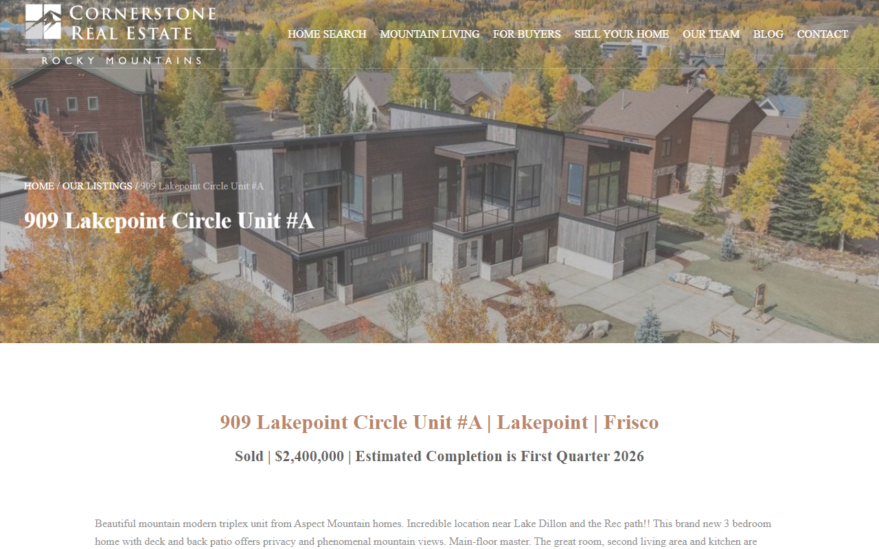 909lakepointa.com screenshot