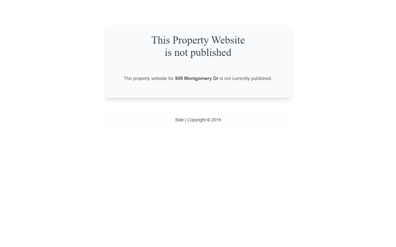 909montgomerydr.com screenshot