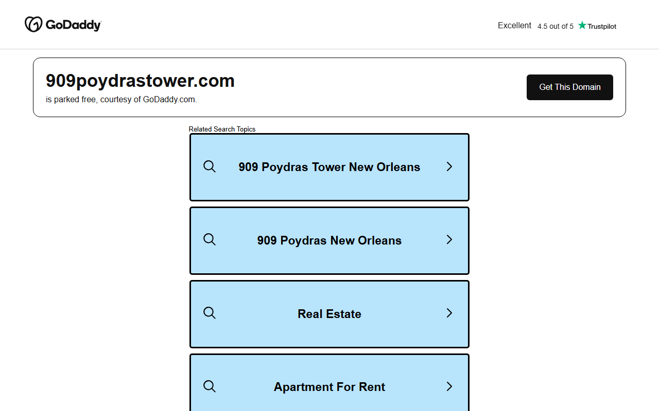909poydrastower.com screenshot