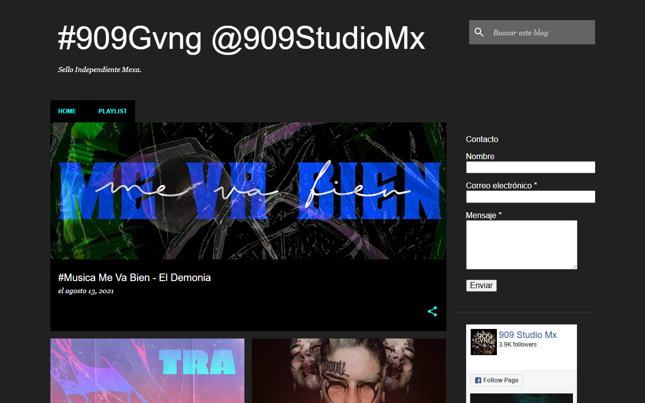 909studiomx.com screenshot