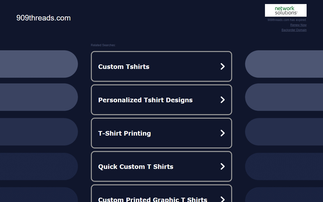 909threads.com screenshot